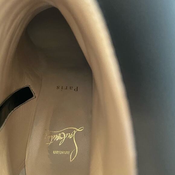 Christian Louboutin So Kate Booty 85 Leopard Heel Bootie EU 40.5 - Picture 11 of 13